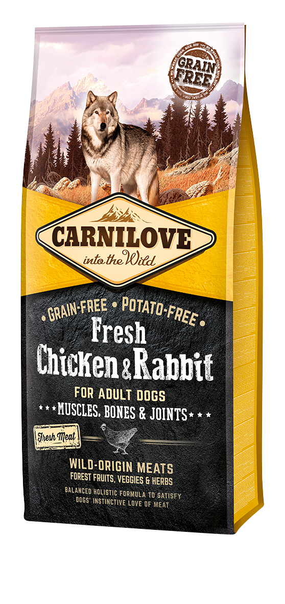 Carnilove Fresh Chicken o Rabbit 12Kg