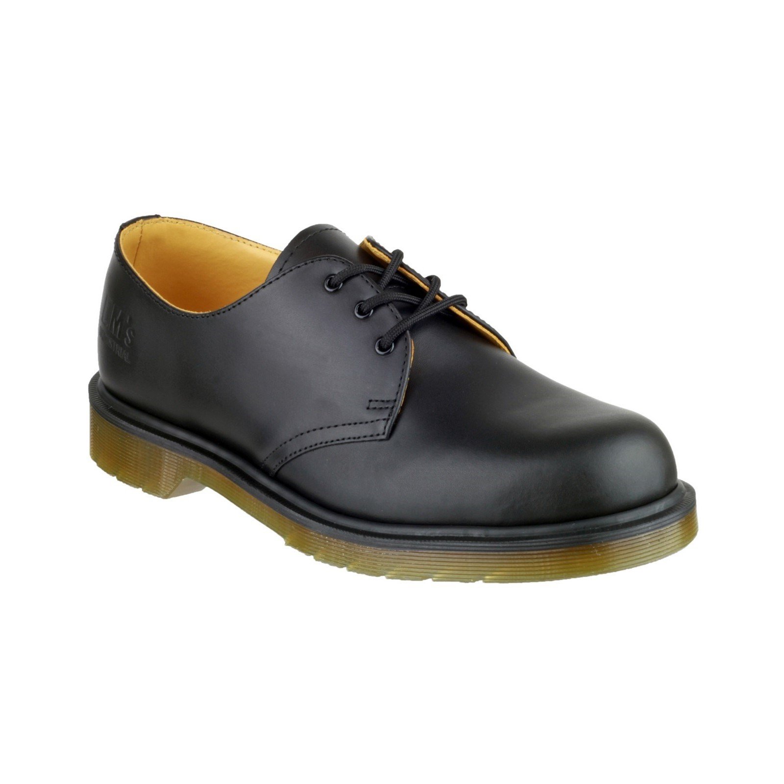 Dr Martens Men's Lace-Up Leather Derby Shoe Black 04915 - Black 8