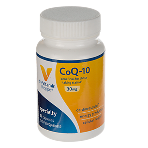CoQ-10 - Supports Cardiovascular Health, Energy Production - 30 MG (60 Capsules)