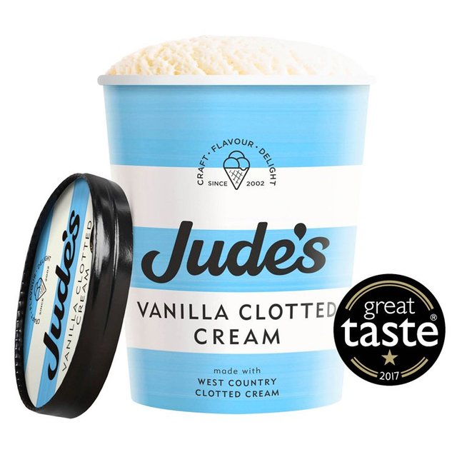 Jude's Vanilla Clotted Cream Ice Cream