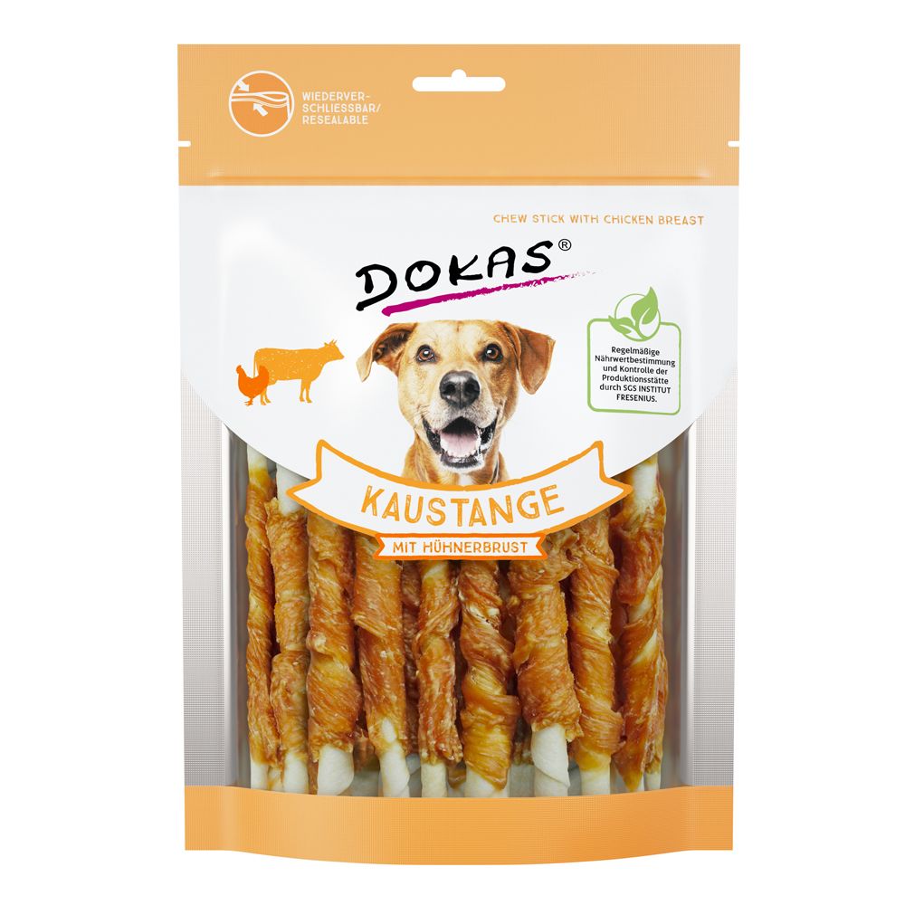 Dokas Chew Wraps with Chicken Breast - Saver Pack: 3 x 200g