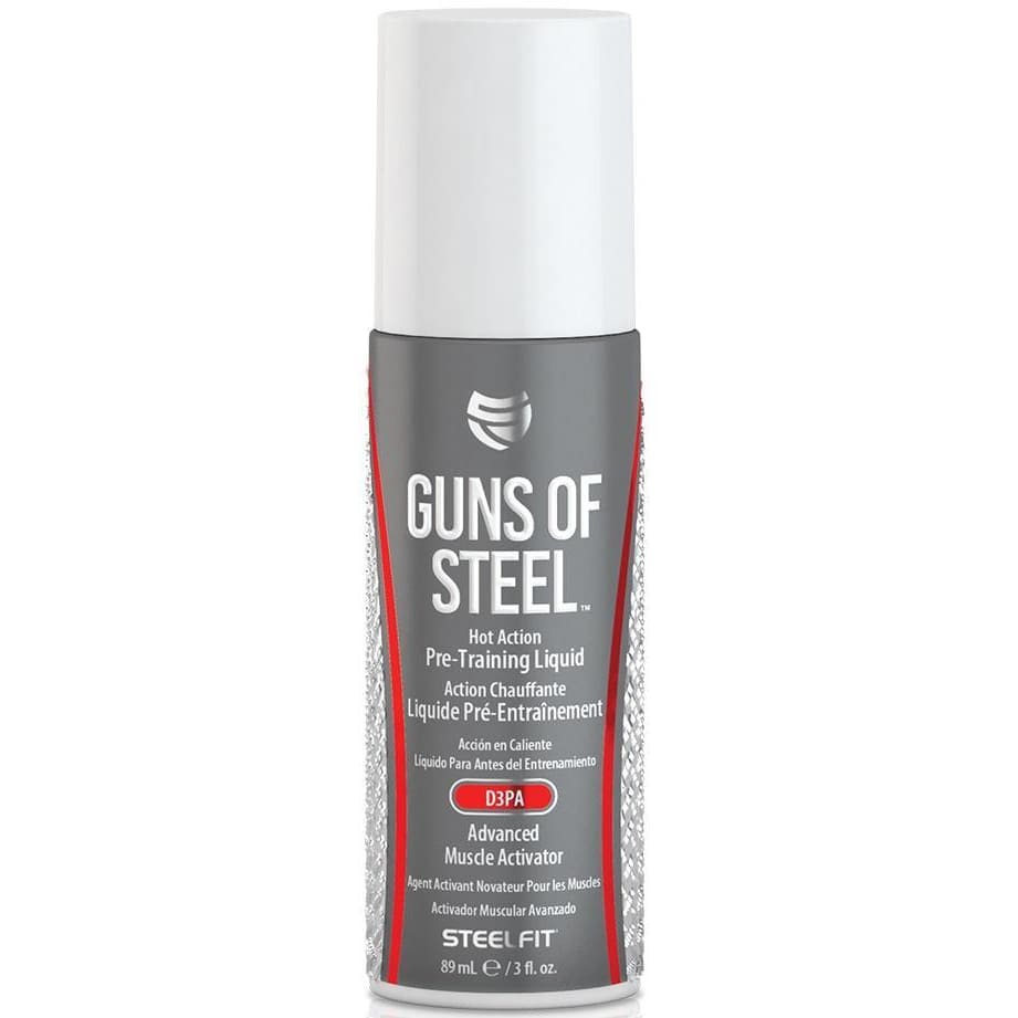 Guns of Steel, Hot Action Pre-Training Liquid - 89 ml.