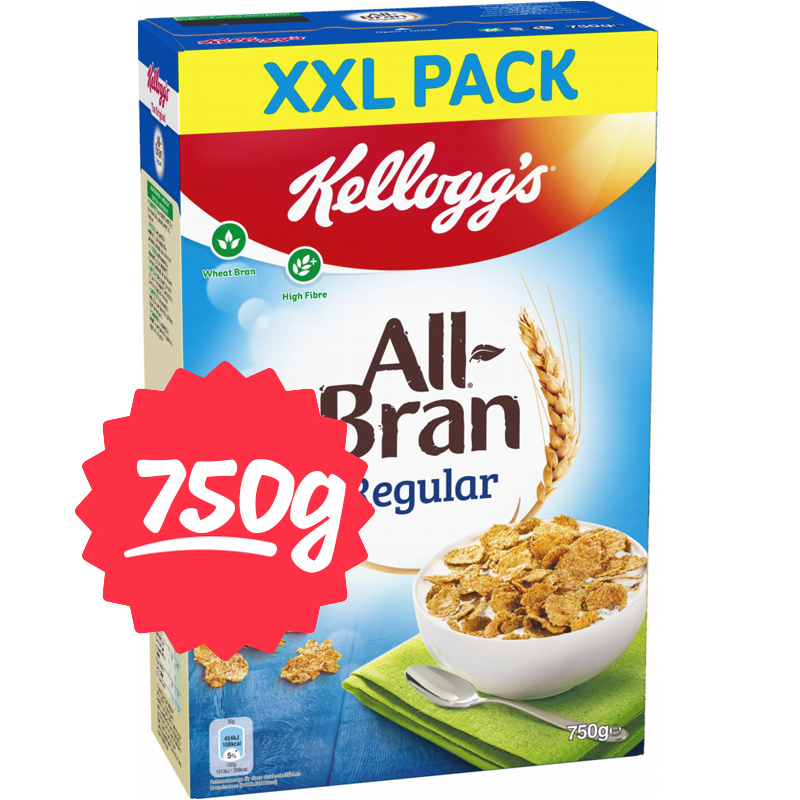 Flingor "All Bran XXL" 750g - 51% rabatt