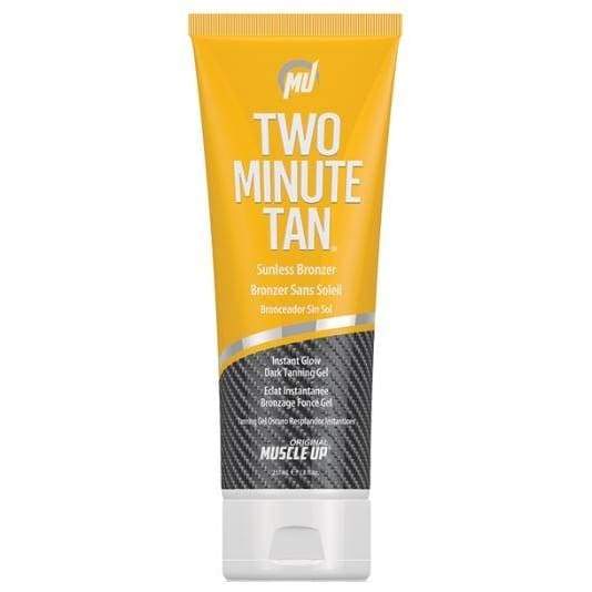 Two Minute Tan, Sunless Bronzer Instant Glow Dark Tanning Gel - 237 ml.