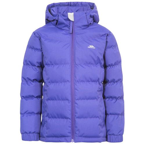 Trespass Kid's Padded School Jacket Various Colours Marey - Purple Rain 2 to 3 Years