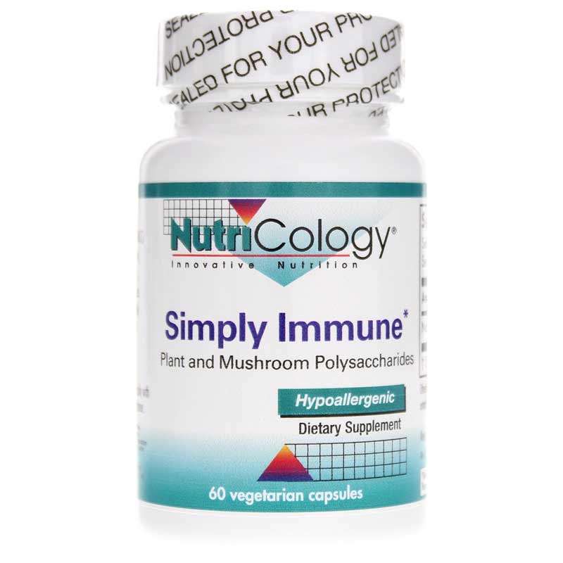 Nutricology Simply Immune 60 Veg Capsules