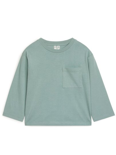 Köp Long Sleeve T-Shirt - Turquoise 