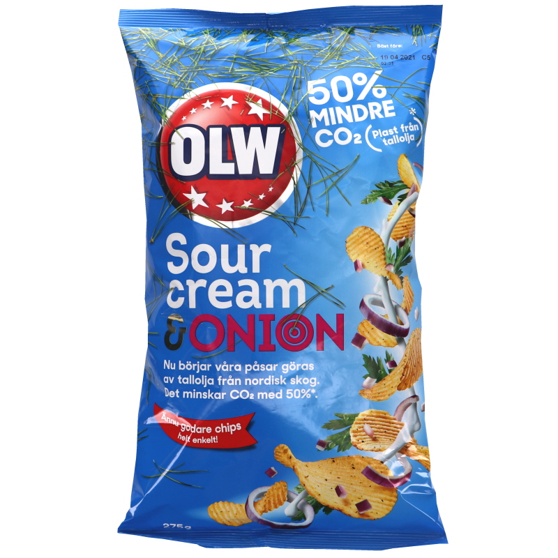 Chips Sourcream & Onion - 50% rabatt