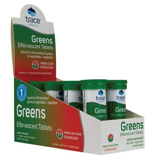 Greens - Effervescent Tablets, Melon Lime - 8 x 10 tablets