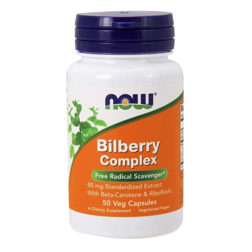 Bilberry Complex, 80mg - 50 vcaps