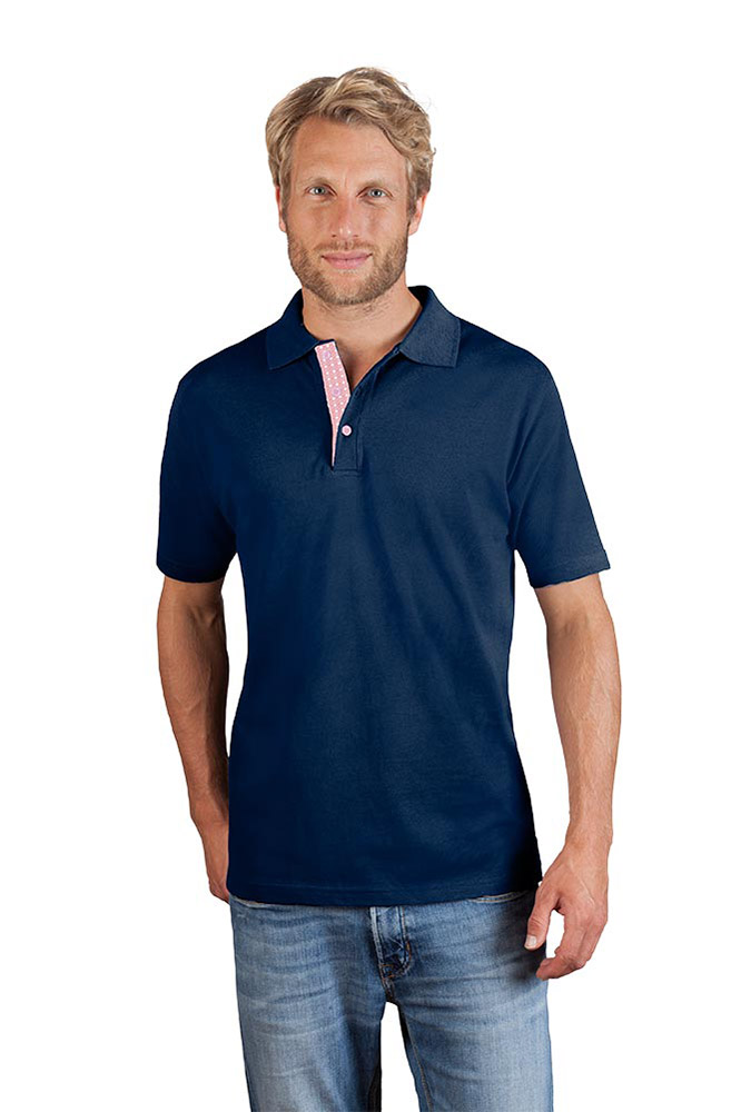 Superior Poloshirt "Graphic" 505CP Herren, Marineblau, XL