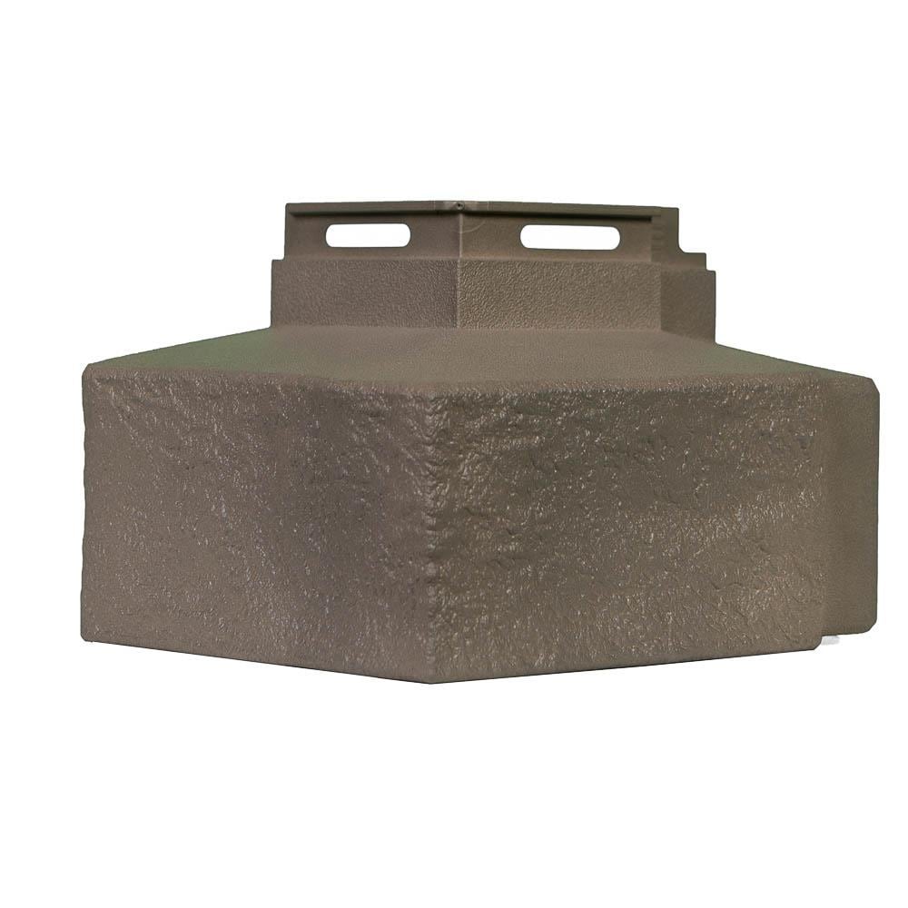 Novik NovikStone Premium Ledge-sq ft Weathered Blend Faux Stone Veneer in Brown | 267500003