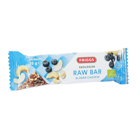 "Raw Bar" Mustikka & Cashew 35g - 50% alennus