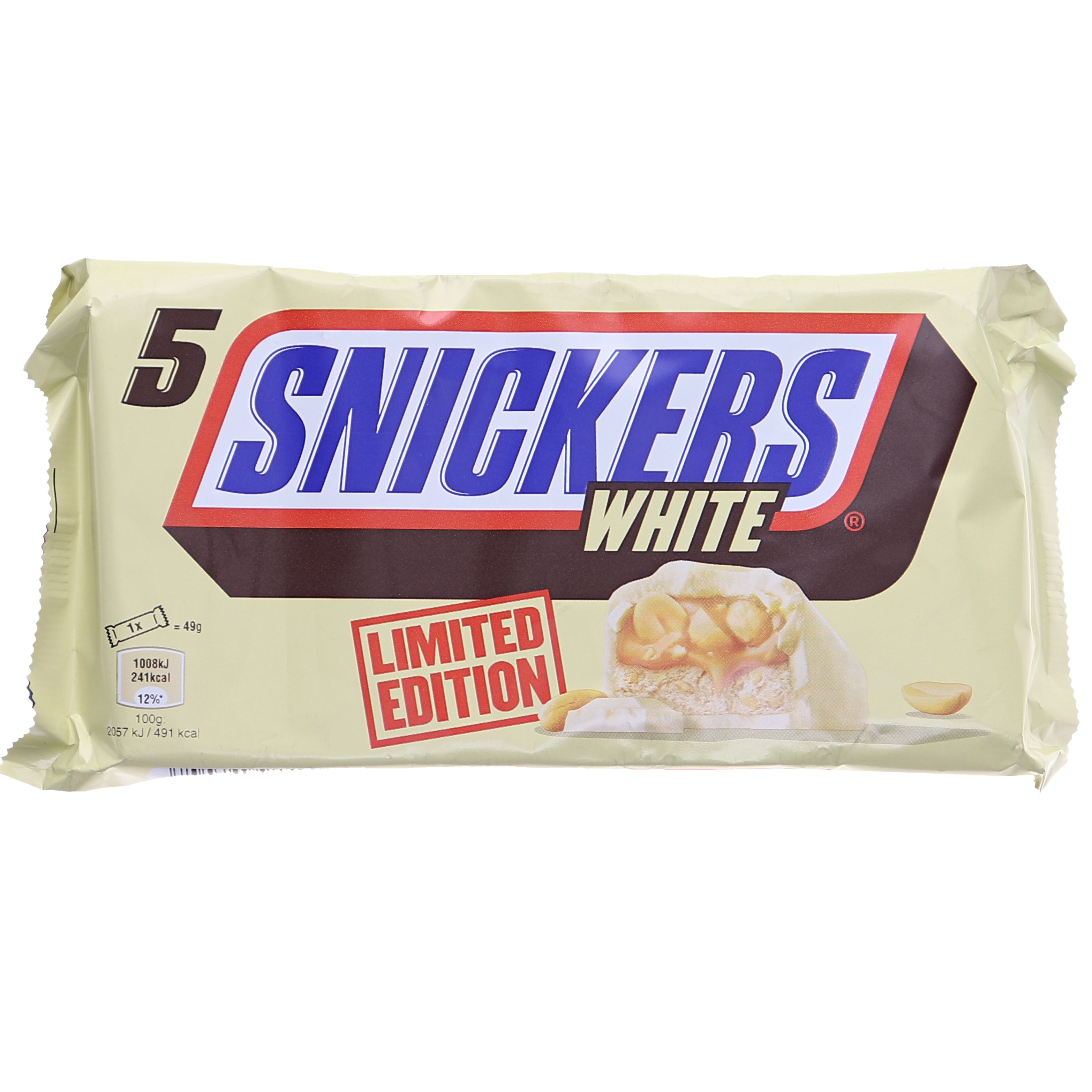 Snickers Hvid Chokolade 5-pak
