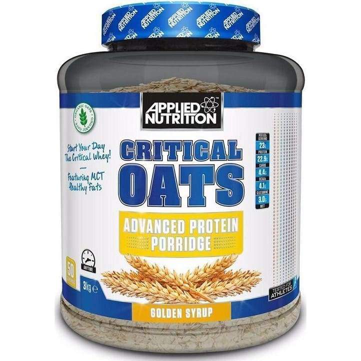 Critical Oats Protein Porridge, Golden Syrup - 3000 grams