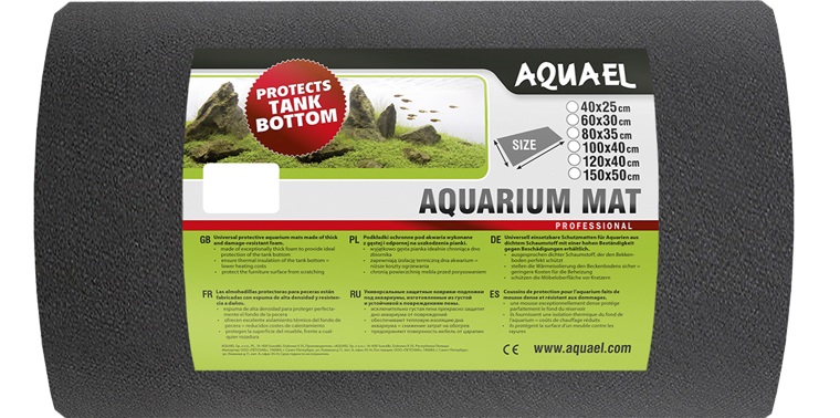 Aquael Akvarium underlägg Grå 100cm