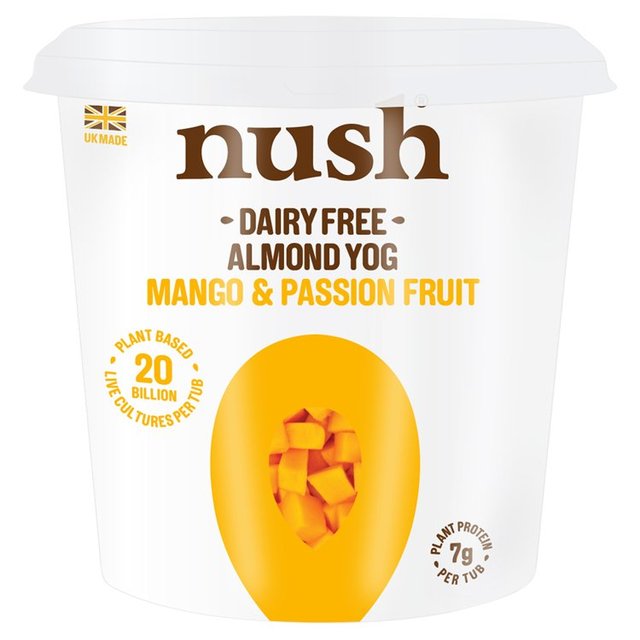 NUSH Almond Milk Yog Mango and Passionfruit
