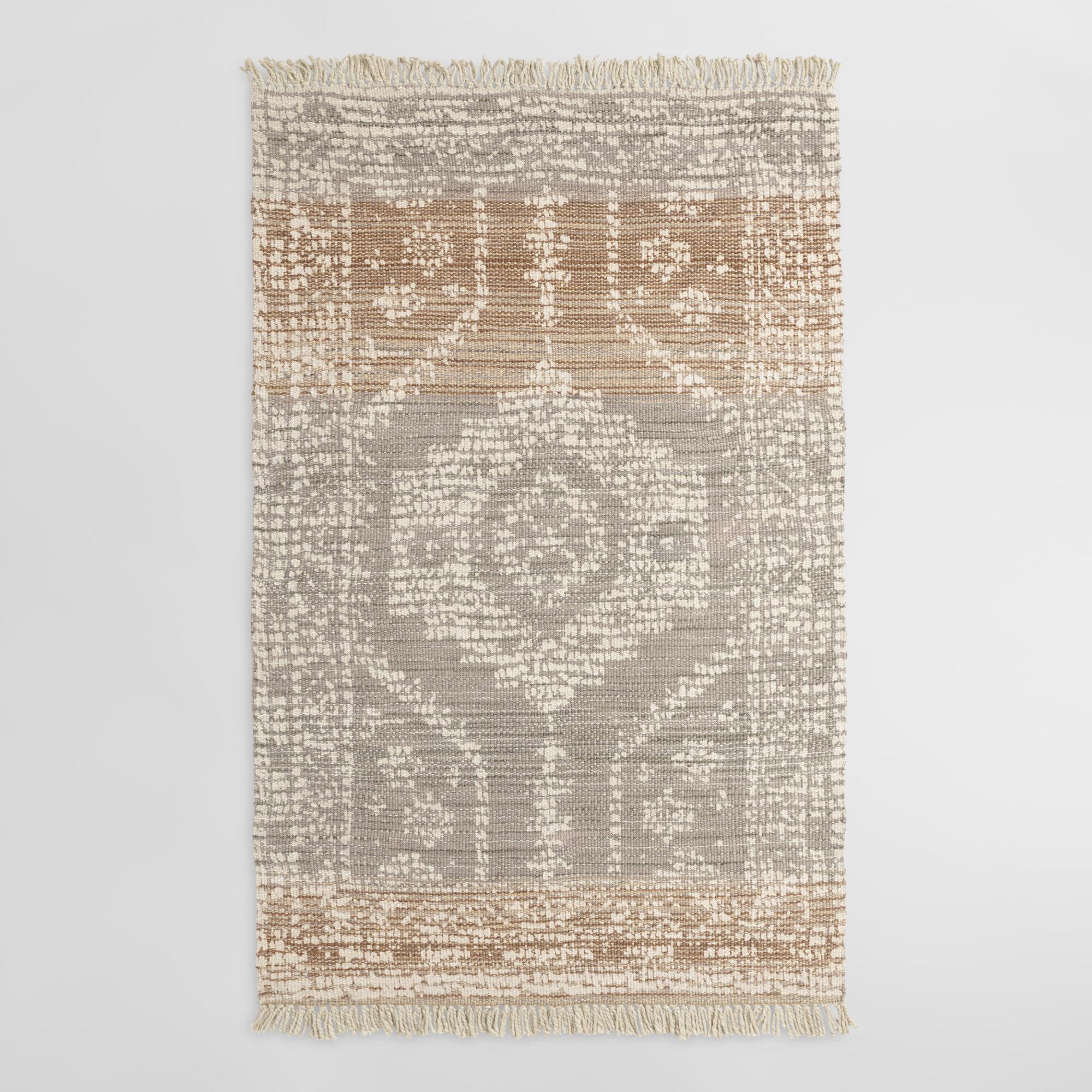 Persian Style Woven Jute Dehra Area Rug by World Market