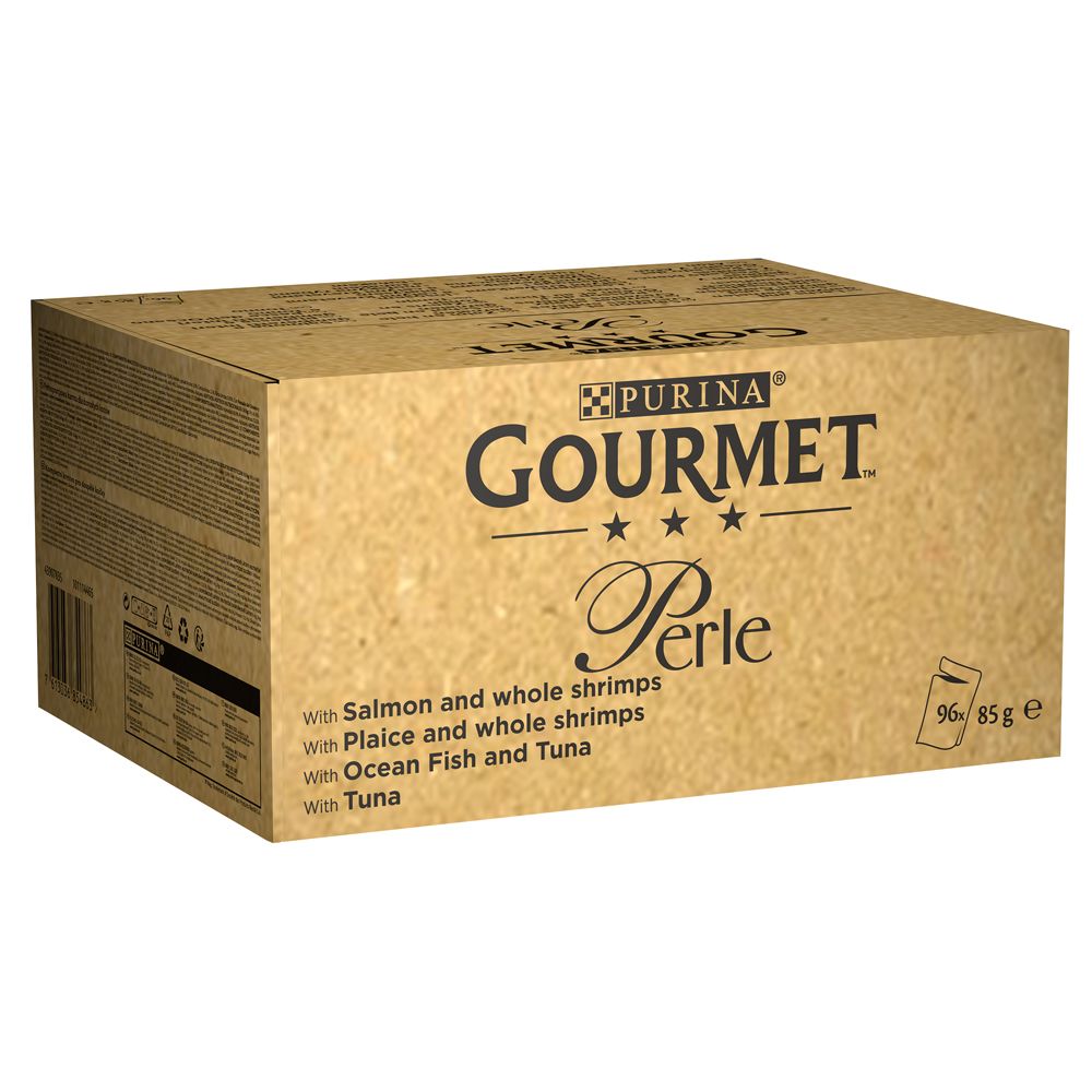 192 x 85g Gourmet Perle Pouches Mixed Wet Cat Food - 20% Off!* - Country Medley (192 x 85g)