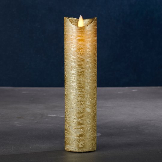 Kynttilä Sara Exclusive kulta Ø 5 cm korkeus 20cm