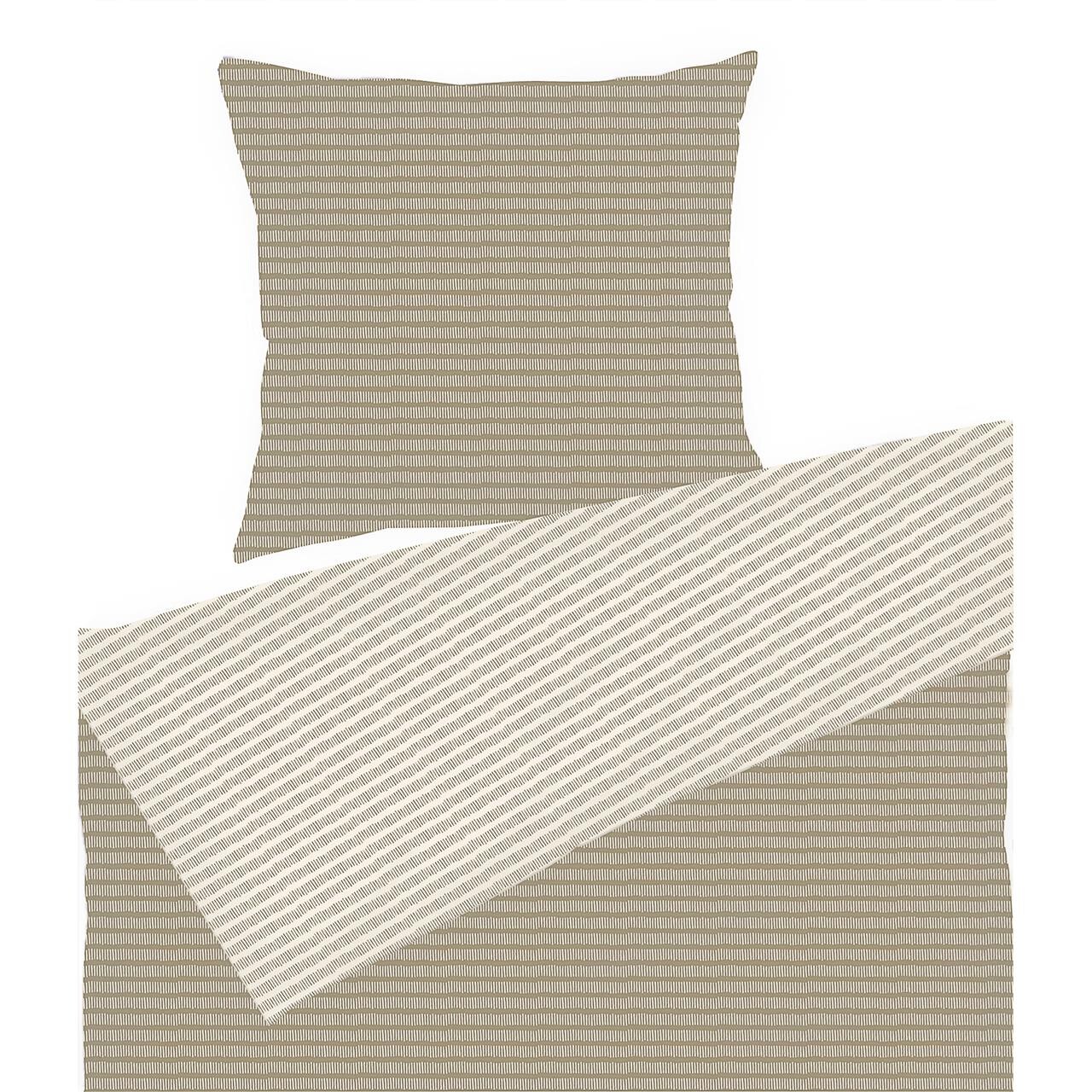 SINNERUP Lines sengetøj (BEIGE 140X220)