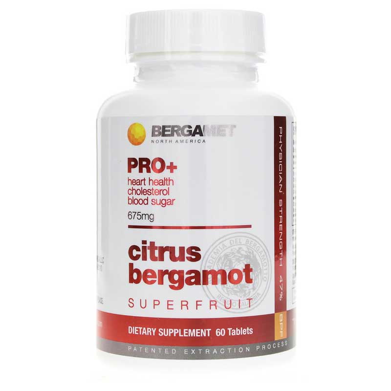 BergaMet Pro+ Physician Strength Citrus Bergamot 60 Tablets