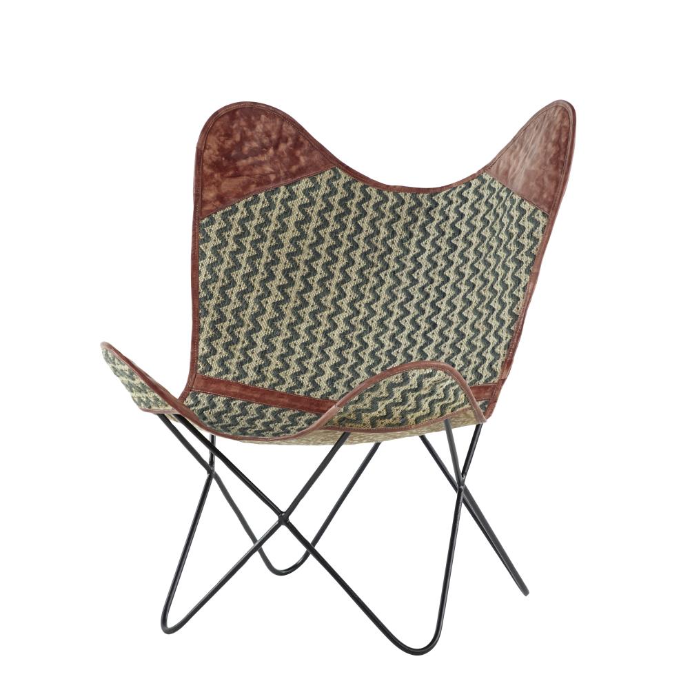Grayson Lane Rustic Multi Blend Butterfly Chair | 88592