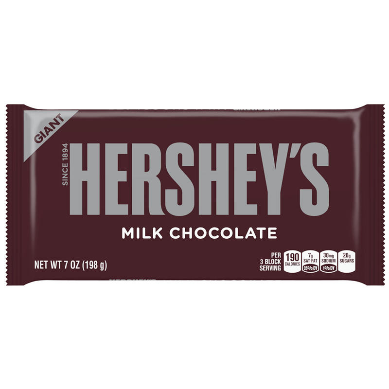 Hersheys Milk Chocolate Bar 184g