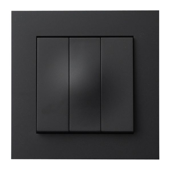Elko Plus 3x1-Pol Snabb Strømstiller svart, hurtigkobling svart