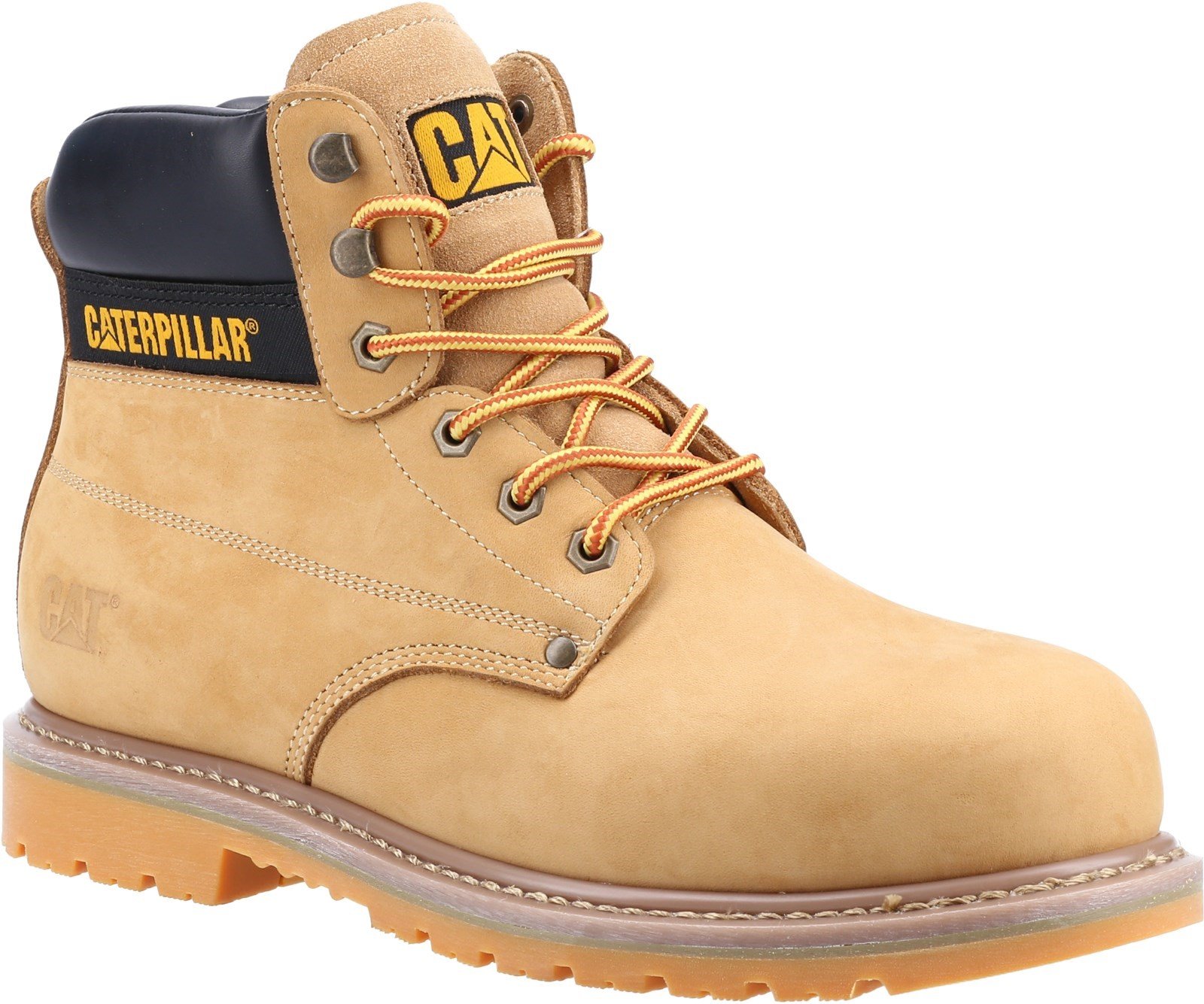 Caterpillar Unisex Powerplant S3 GYW Safety Boot Various Colours 32630 - Honey 6