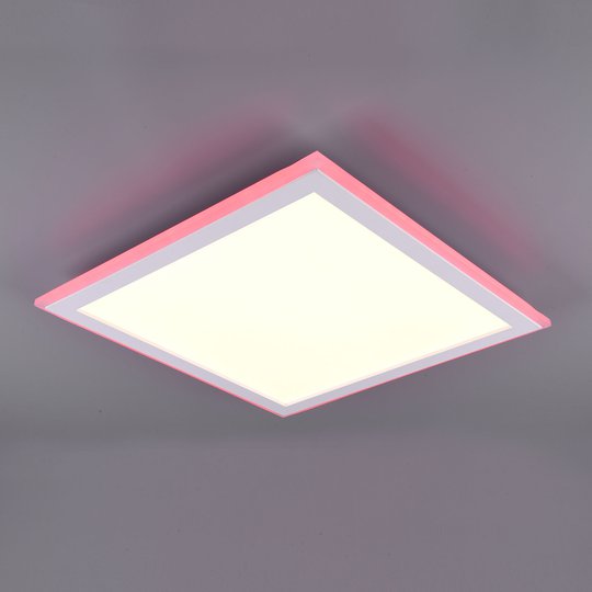 LED-paneeli Columbia RGBW, kaukosäädin, 45x45 cm