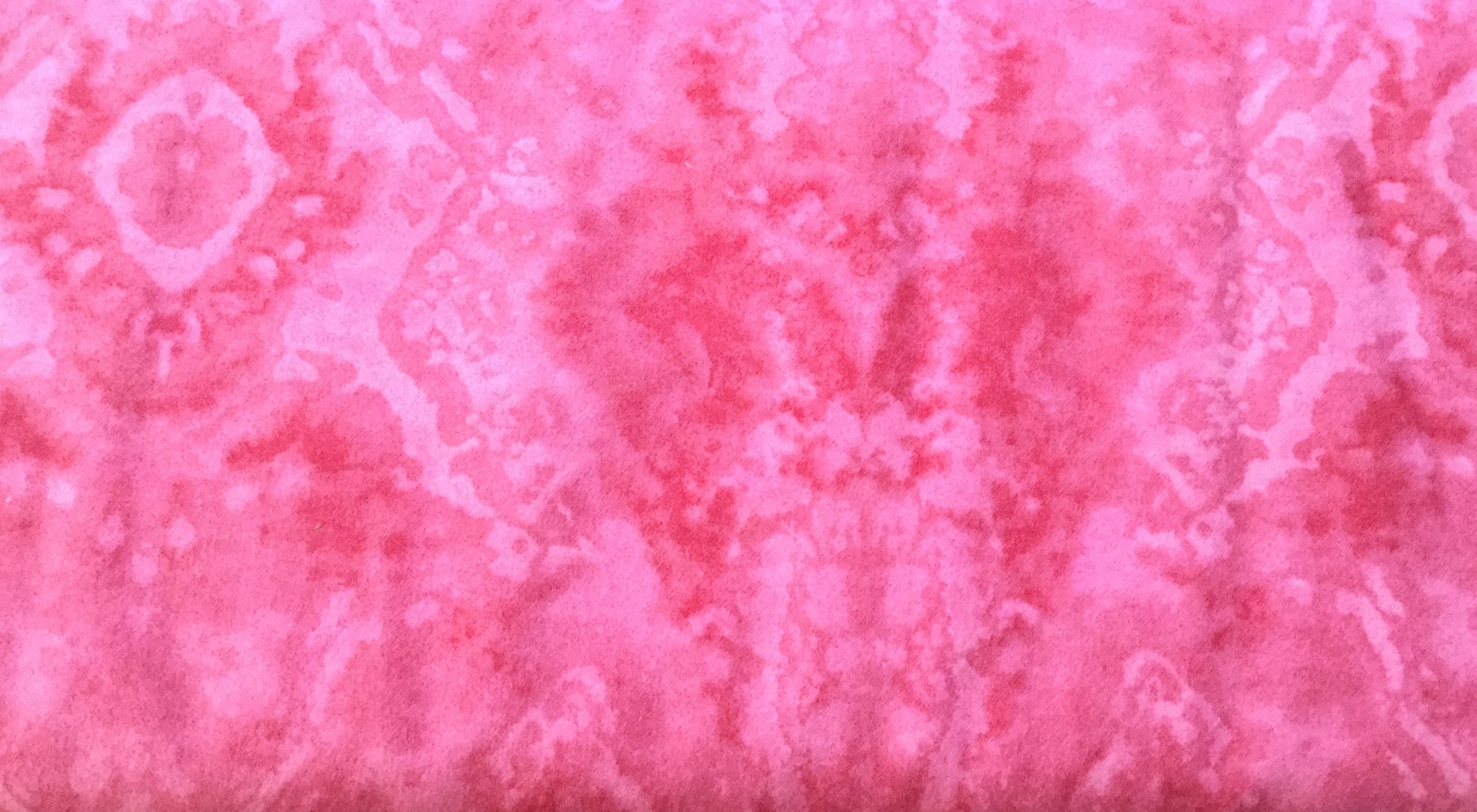 Flannel/Hot Pink Tonal Blender Cotton Fabric By The Yard