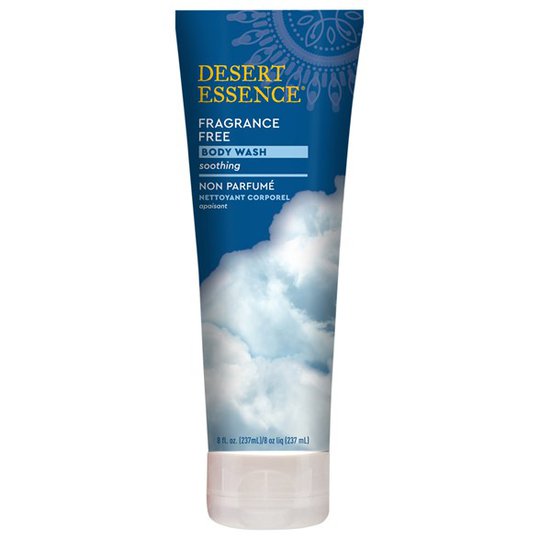 Desert Essence Fragrance Free Body Wash, 237 ml