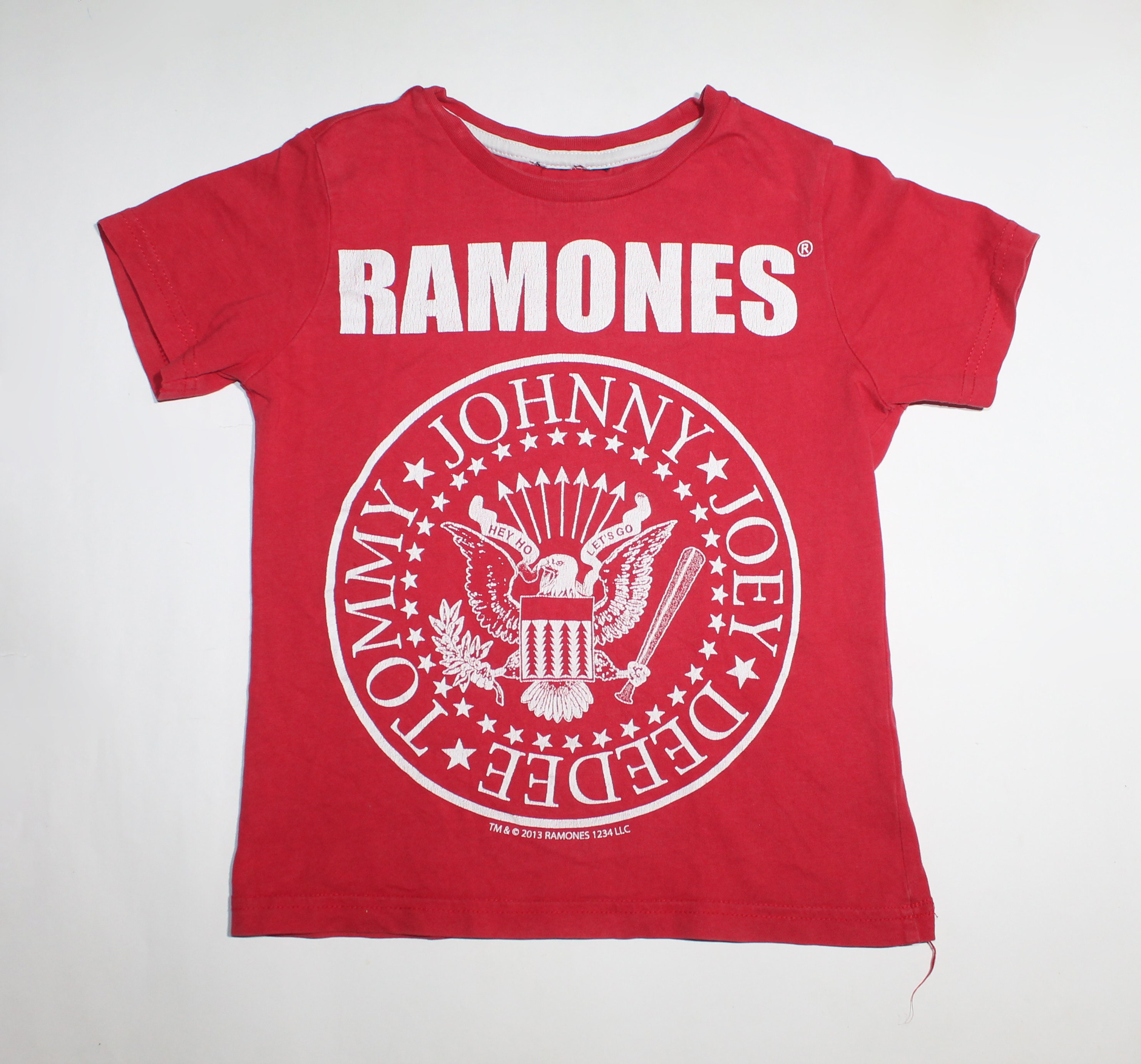 Ramones Kids Shirt American Punk Rock Band Punk Pop Kids Size 5-6 Yrs 110-116 cm