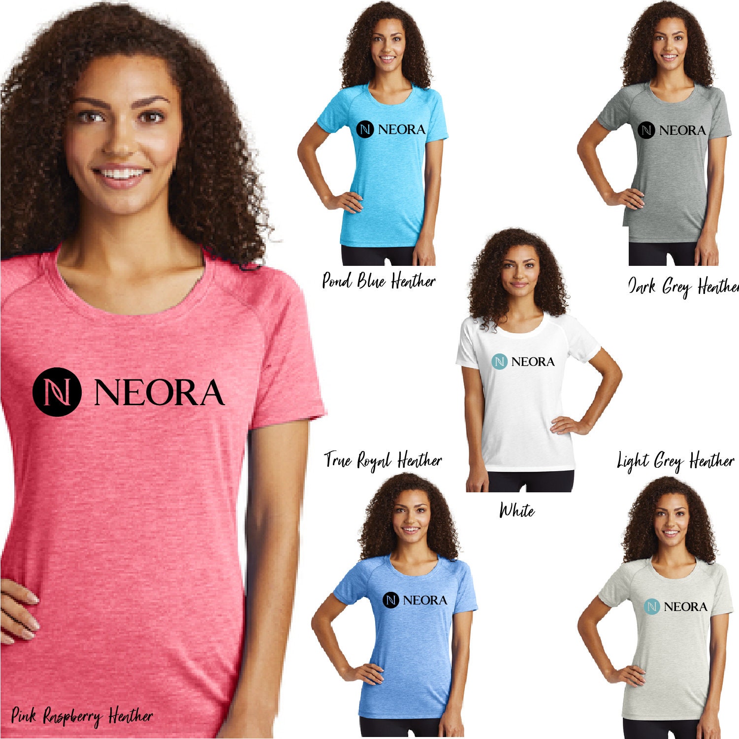 Neora Tri-Blend Scoop Neck Shirt, Tee, Raglan, T-Shirt, Neora, International, Lst400