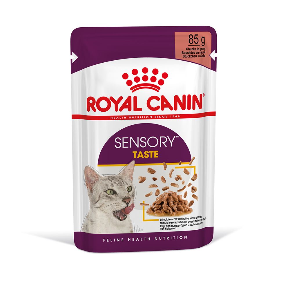 Royal Canin Sensory Taste in Gravy - Saver Pack: 48 x 85g