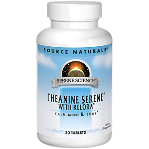 Serene Science - Theanine Serene with Relora - Supports Calm Mind & Body (30 Tablets)
