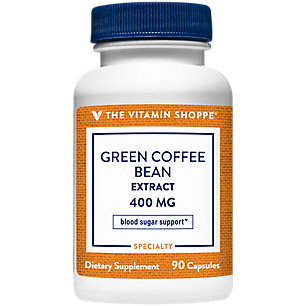 Green Coffee Bean Extract - Blood Sugar Support - 400 MG (90 Capsules)