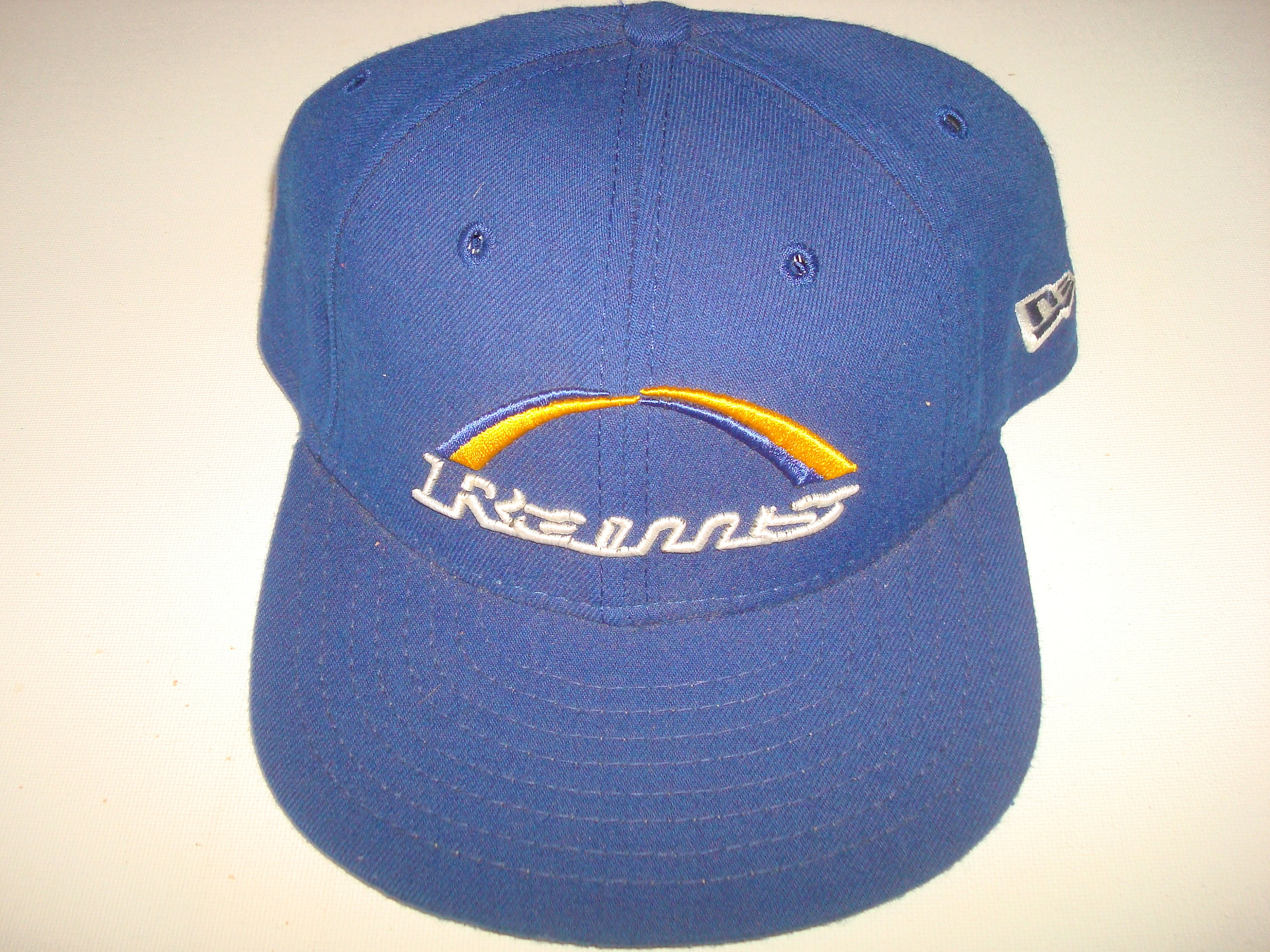 st Louis Rams New Era 1998 Snapback Script Hat Cap Vintage 90S