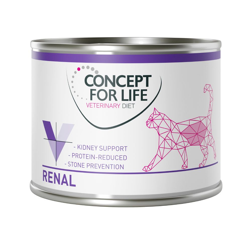 Concept for Life Veterinary Diet Saver Pack 24 x 185g/200g - Renal (24 x 200g)