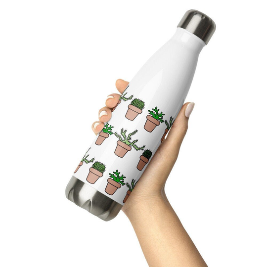 Buy Neuron Cacti Stainless Steel Water Bottle, Neuroscience