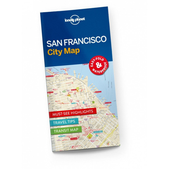 Osta Lonely Planet San Francisco kaupunkikartta netistä