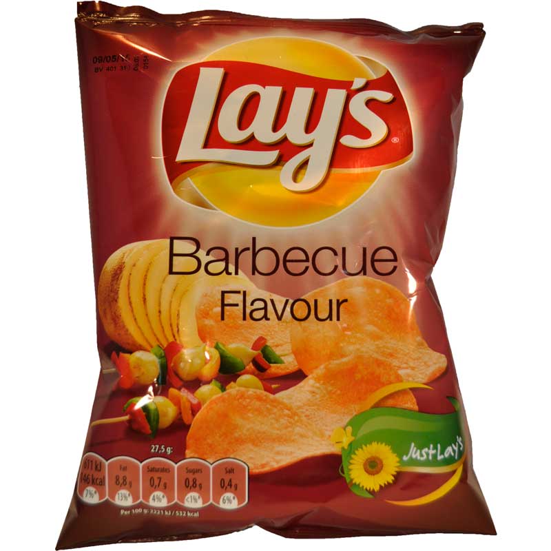 Chips BBQ portionspåse - 87% rabatt
