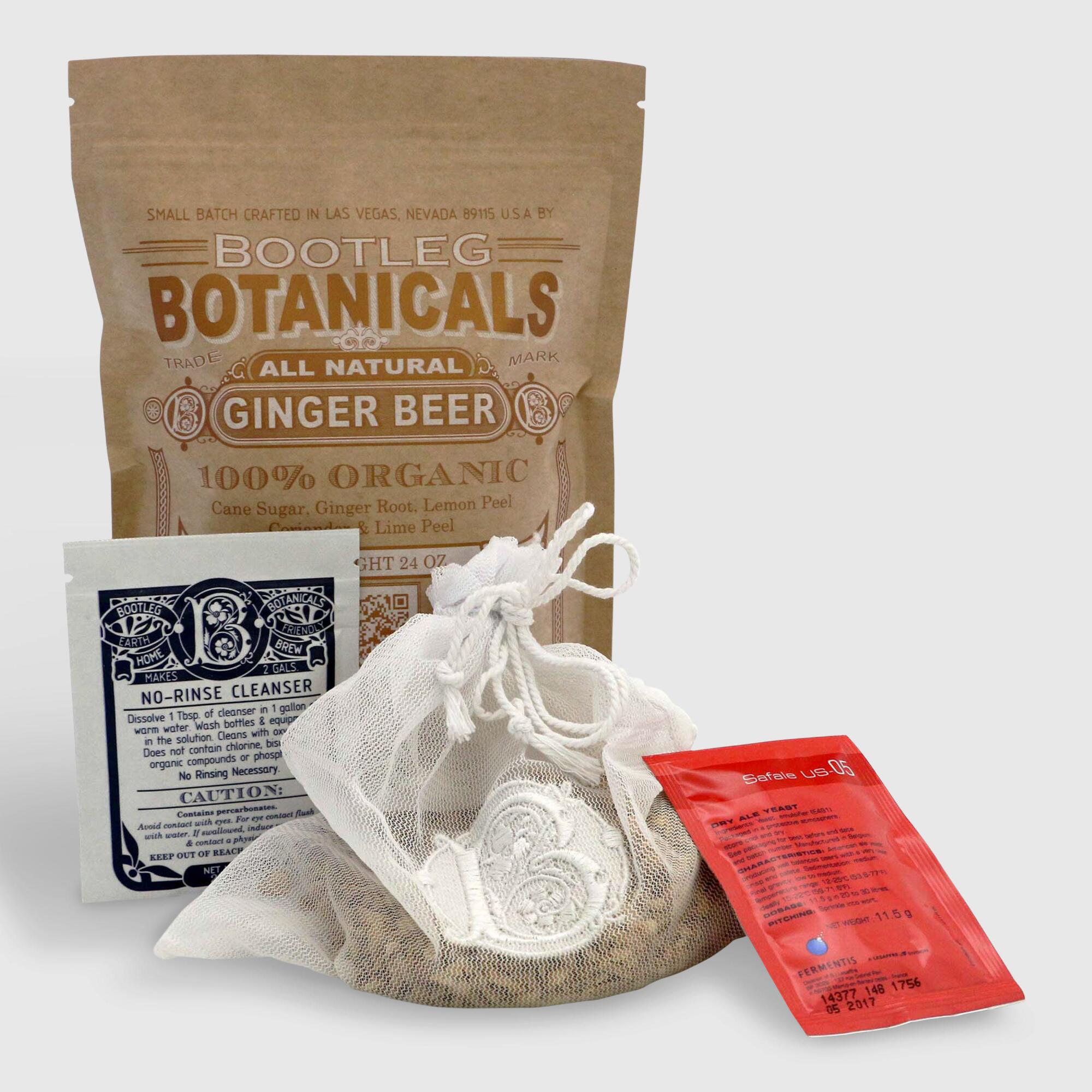 Bootleg Botanicals Ginger Beer Making Refill Kit by World Market