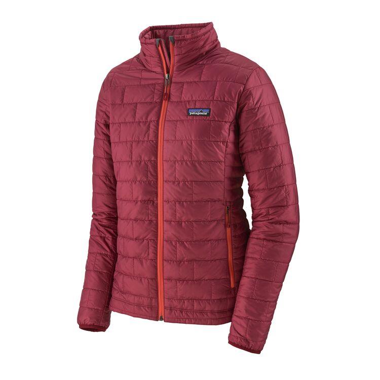 Patagonia Women's Nano Puff® Jacket - Recycled Polyester, Roamer Red / S
