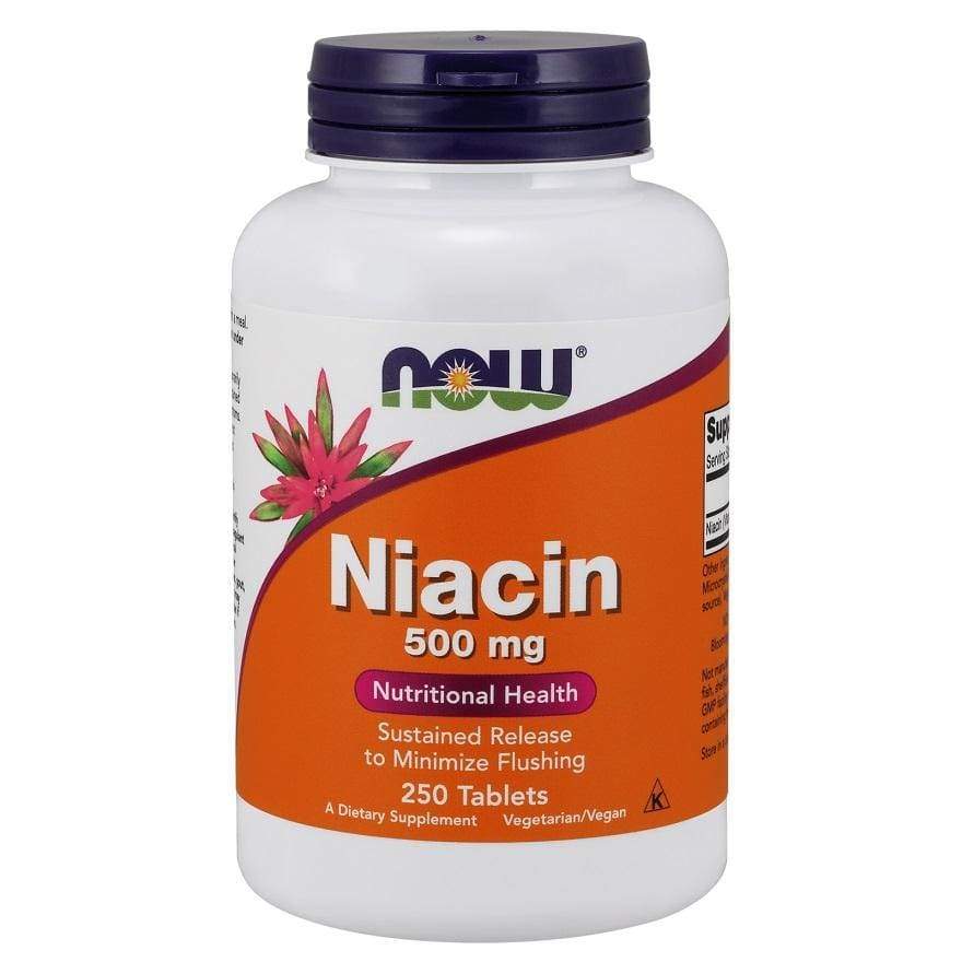 Niacin, 500mg - 250 tablets