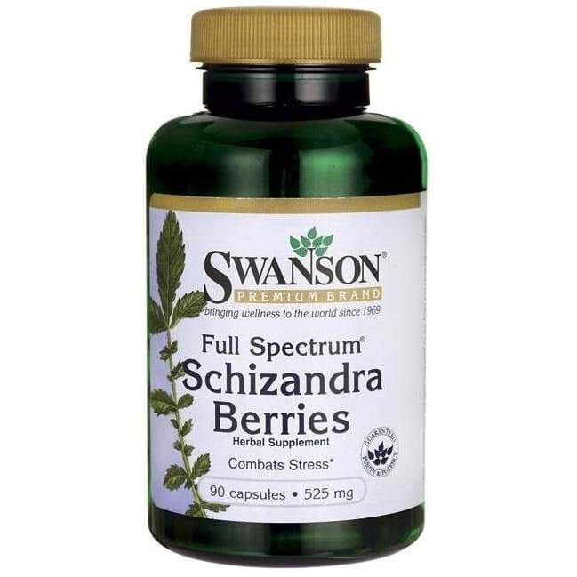 Full Spectrum Schizandra Berries, 525mg - 90 caps
