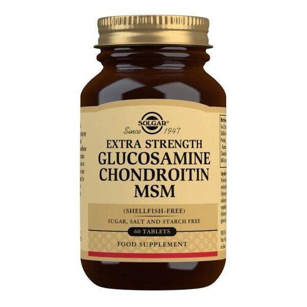 Extra Strength Glucosamine Chondroitin MSM - 60 tablets