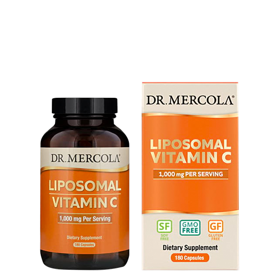 Dr. Mercola C-Vitamin, 180 kapslar