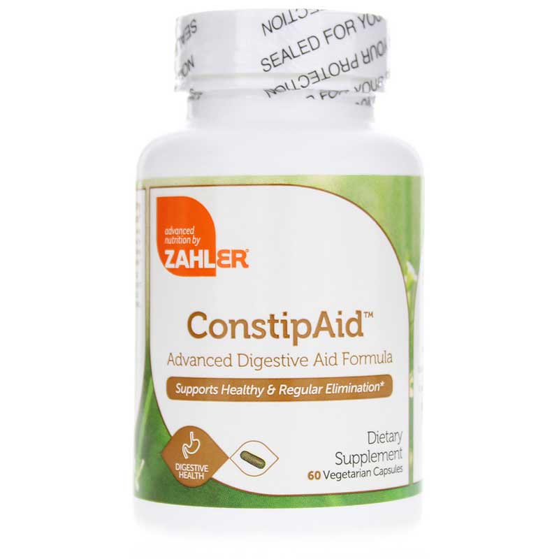 Zahler ConstipAid Advanced Digestive Aid 60 Veg Capsules